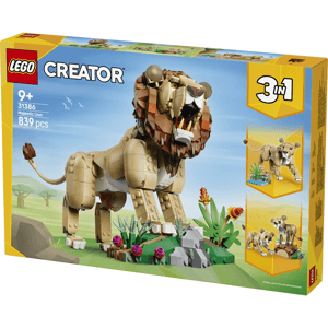  LEGO Creator 3 in 1 Wild Animals: Majestic Lion 31386